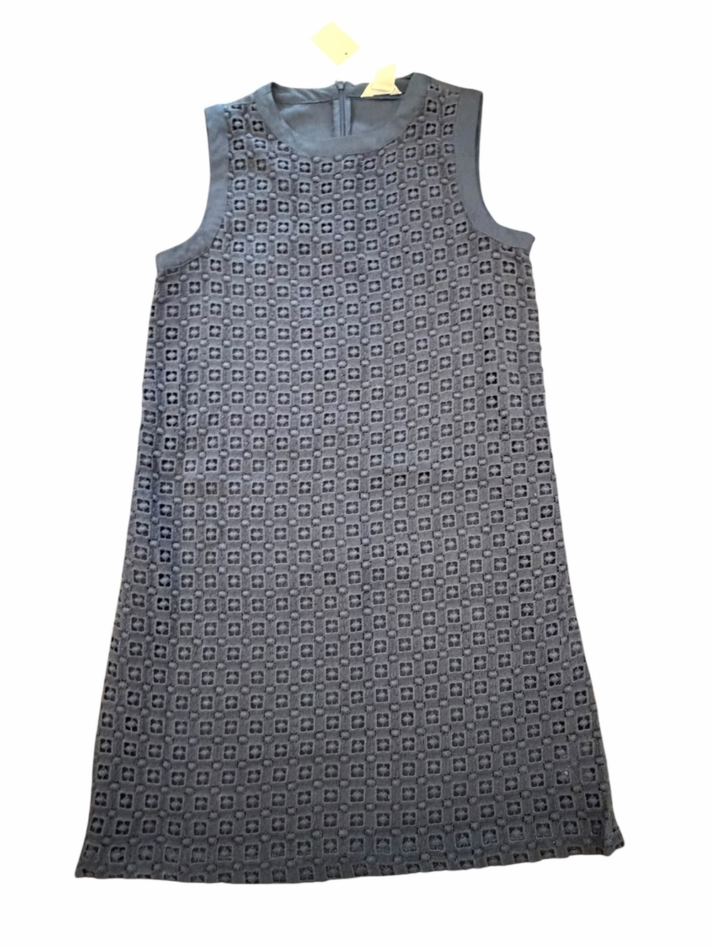 NEW Joe‎ Fresh Dress Size 2 Blue Lace Crochet Shift Sleeveless Boho Beach Resort